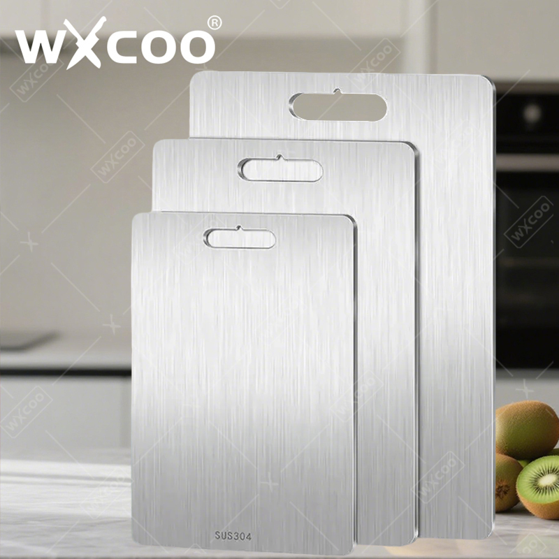 Baby Food Vegetables - WXCOO Stainless Steel Cutting Board for
