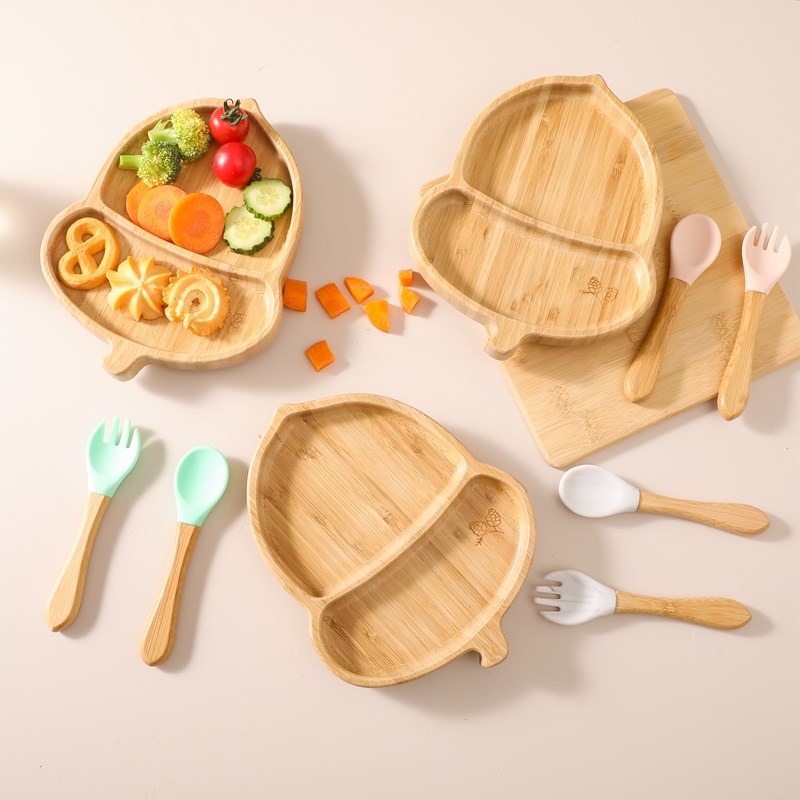 Baby Feeding Tableware Set Sil - Baby Food Menu ulasan dan harga