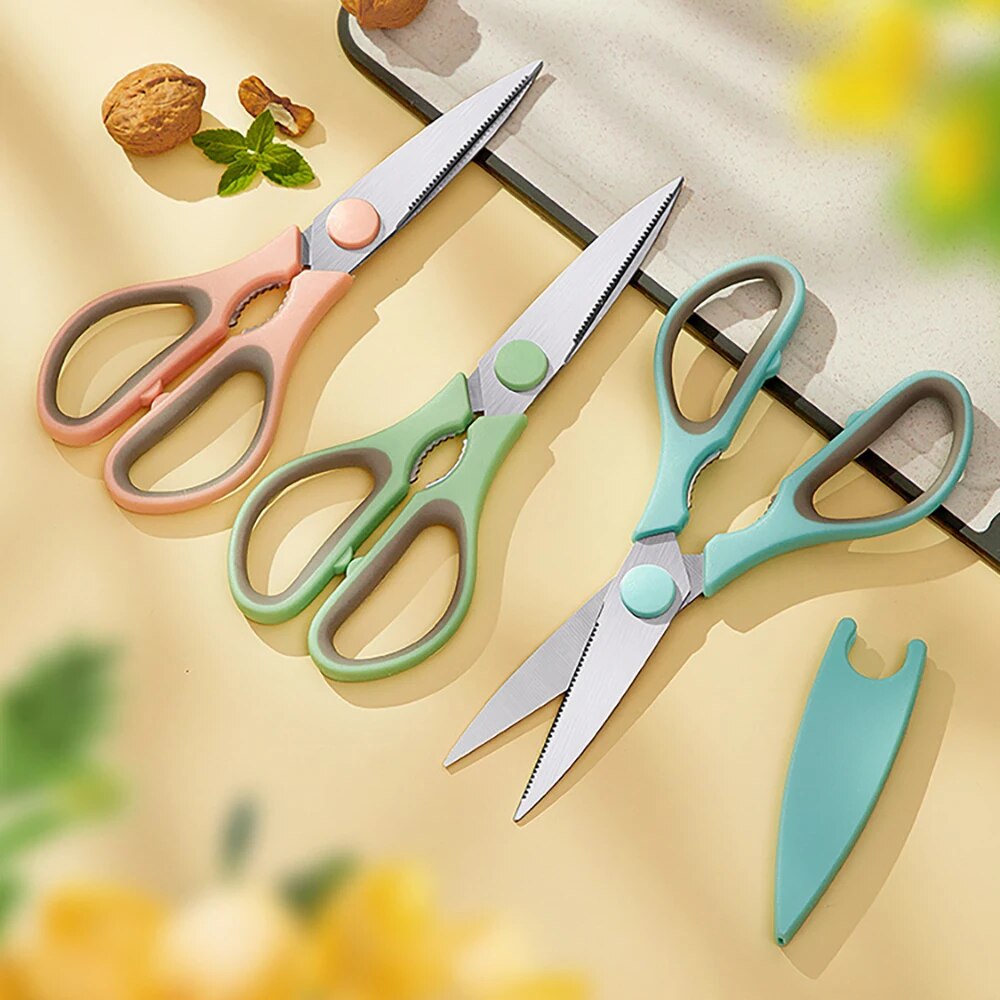 Stainless Steel Household Kitc - Baby Food Scissors ulasan dan harga