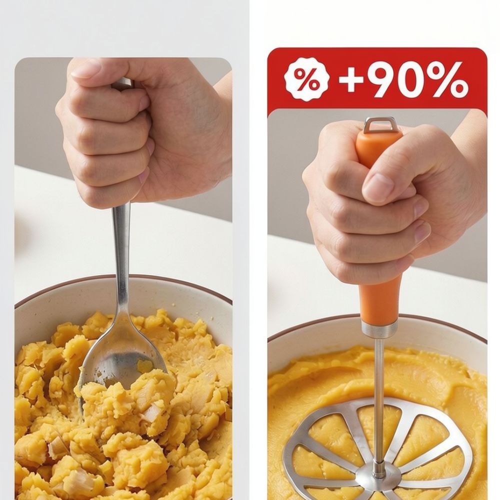 304 Stainless Steel Potato Cru - Baby Food Vegetables ulasan dan harga