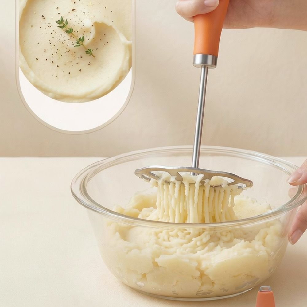 304 Stainless Steel Potato Cru - Baby Food Vegetables ulasan dan harga